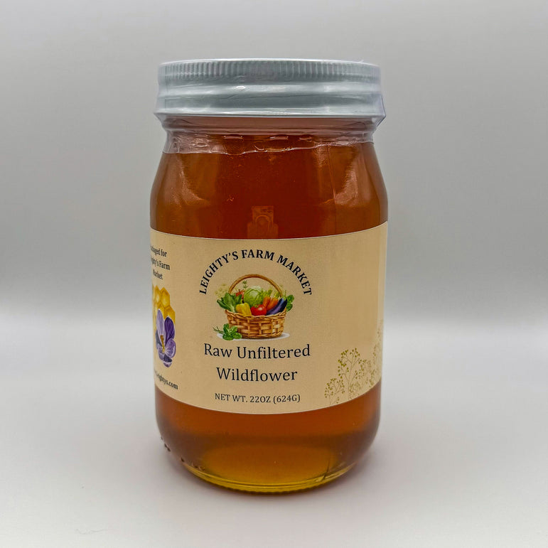 Raw Unfiltered Wildflower Honey