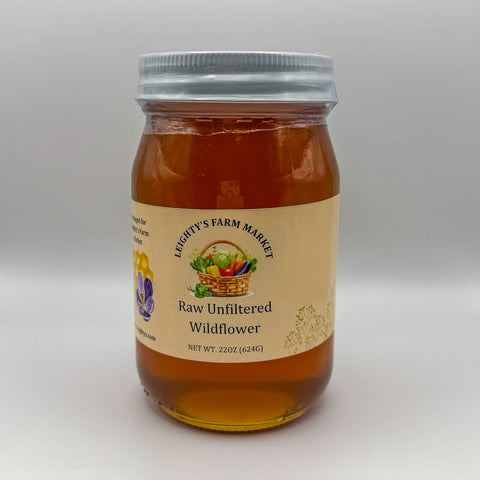 Raw Unfiltered Wildflower Honey