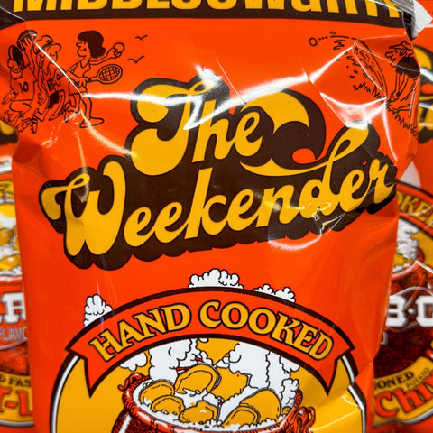 Middleswarth Hand Cooked Bar-B-Q Flavored Old Fashioned Ket-L Potato Chips