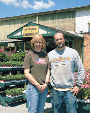 Brian and Donna Leighty, owners of Leighty’s Farm Market