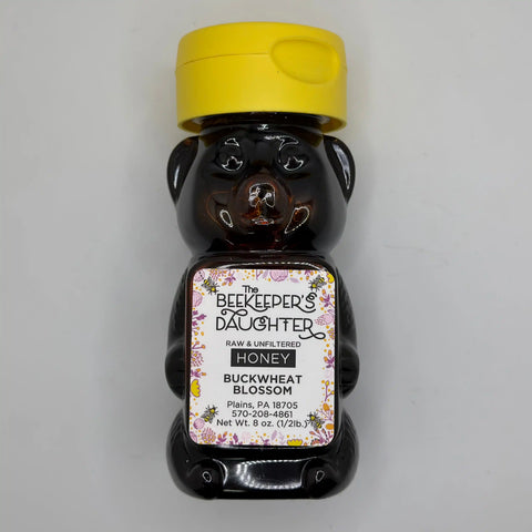 The Beekeeper’s Daughter Raw & Unfiltered Buckwheat Blossom Honey from Plains PA