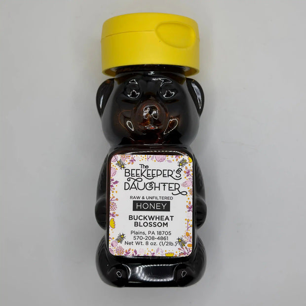 The Beekeeper’s Daughter Raw & Unfiltered Buckwheat Blossom Honey from Plains PA