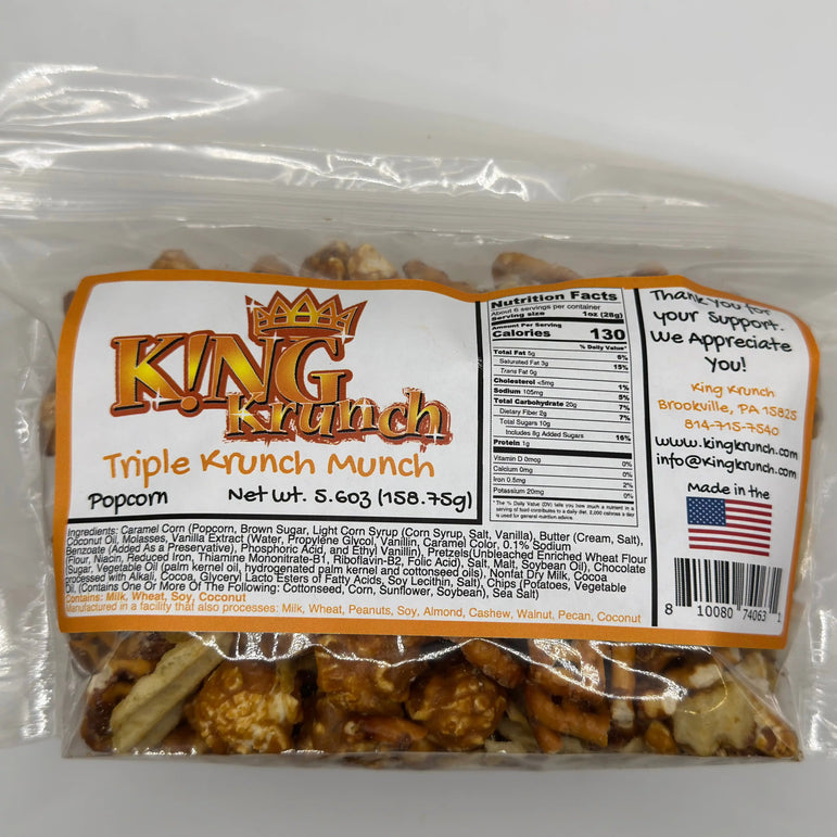 King Krunch Snacks from Brookville PA