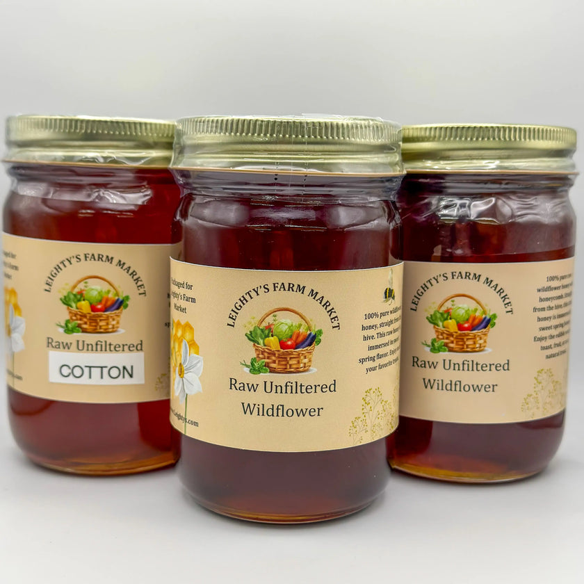 Leighty’s Raw Unfiltered Honey