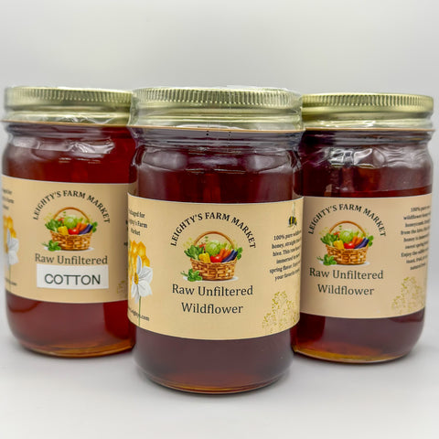 Leighty’s Raw Unfiltered Honey