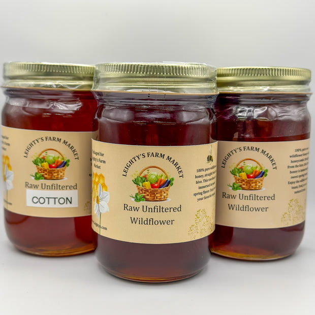 Leighty’s Raw Unfiltered Honey