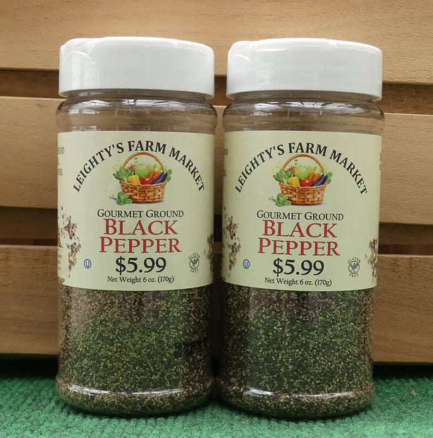 Ground Black Pepper - Gourmet Ground