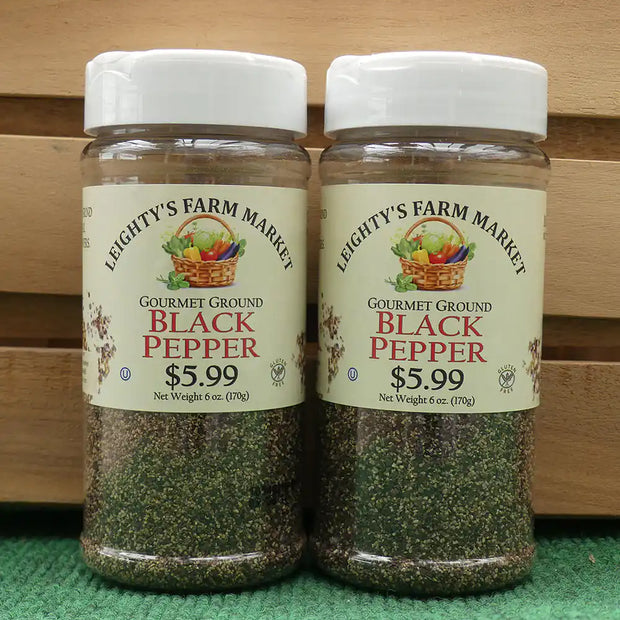 Ground Black Pepper - Gourmet Ground