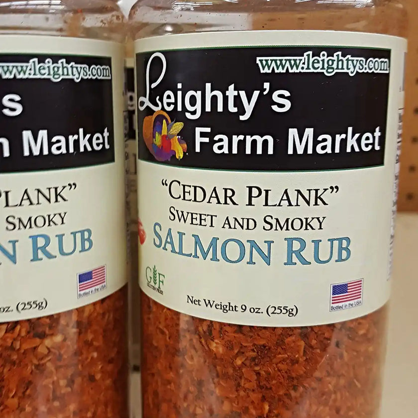 Cedar Plank Sweet and Smoky Salmon Rub