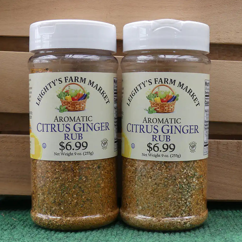 Citrus Ginger Rub