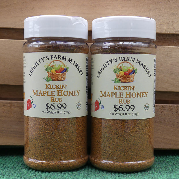 Kickin' Maple Honey Rub