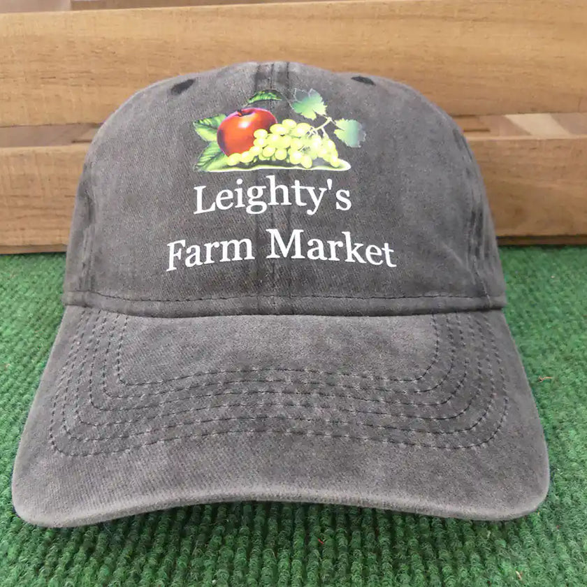 Leighty's Farm Market Ball Cap with Logo