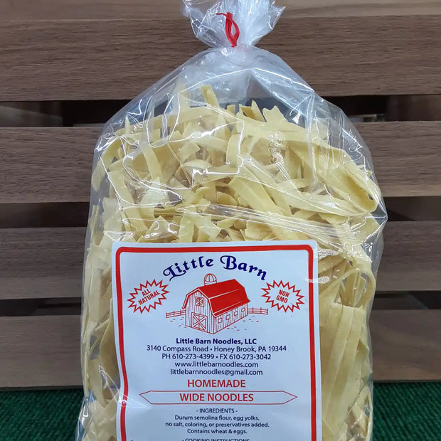 Little Barn Homemade Wide Noodles from Honey Brook PA