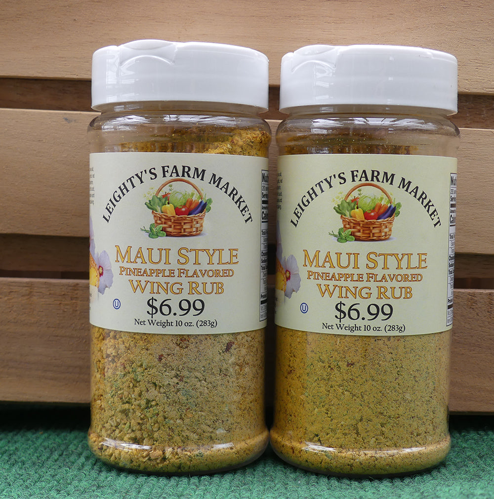 Maui Style Pineapple Flavored Wing Rub