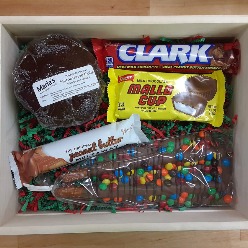 Taste of PA Collection (Clark Cups, Mallo Cups, Chocolate/Vanilla Gob, PB Meltaway & Gourmet Pretzel)