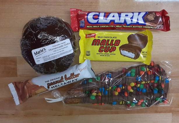 Taste of PA Collection (Clark Cups, Mallo Cups, Chocolate/Vanilla Gob, PB Meltaway & Gourmet Pretzel)