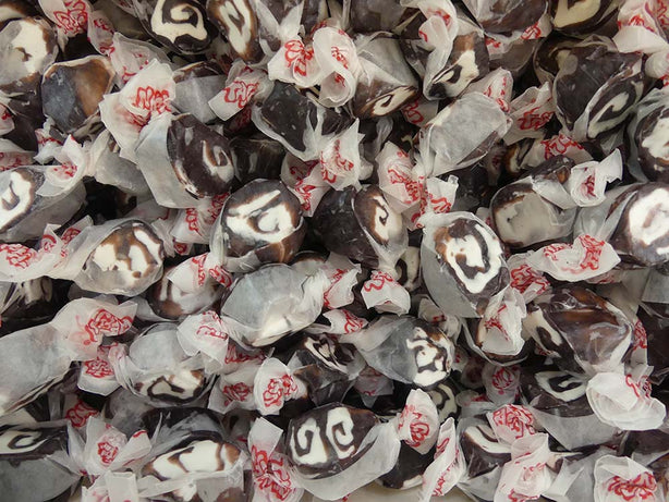 Licorice Swirl Saltwater Taffy
