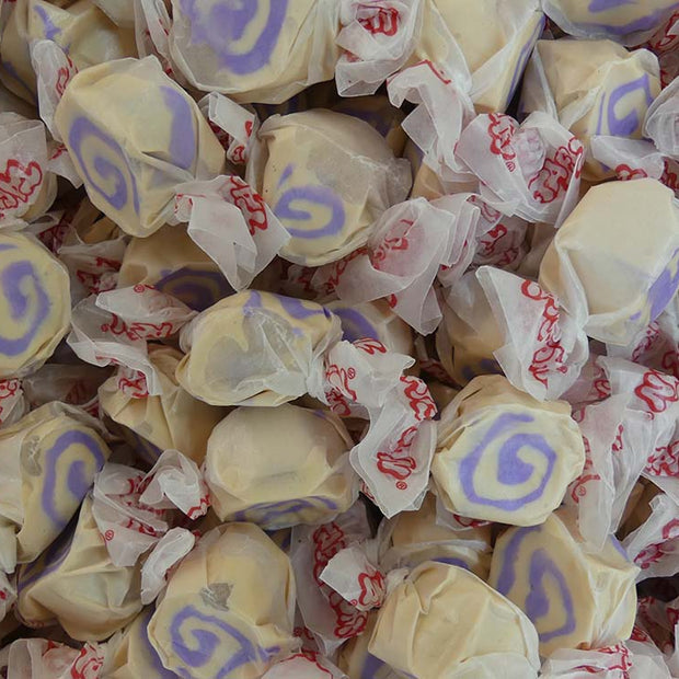 Peanut Butter and Jelly Saltwater Taffy