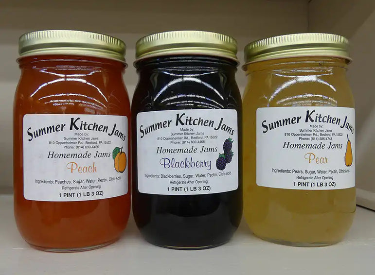 Summer Kitchen Homemade Jams from Bedford PA