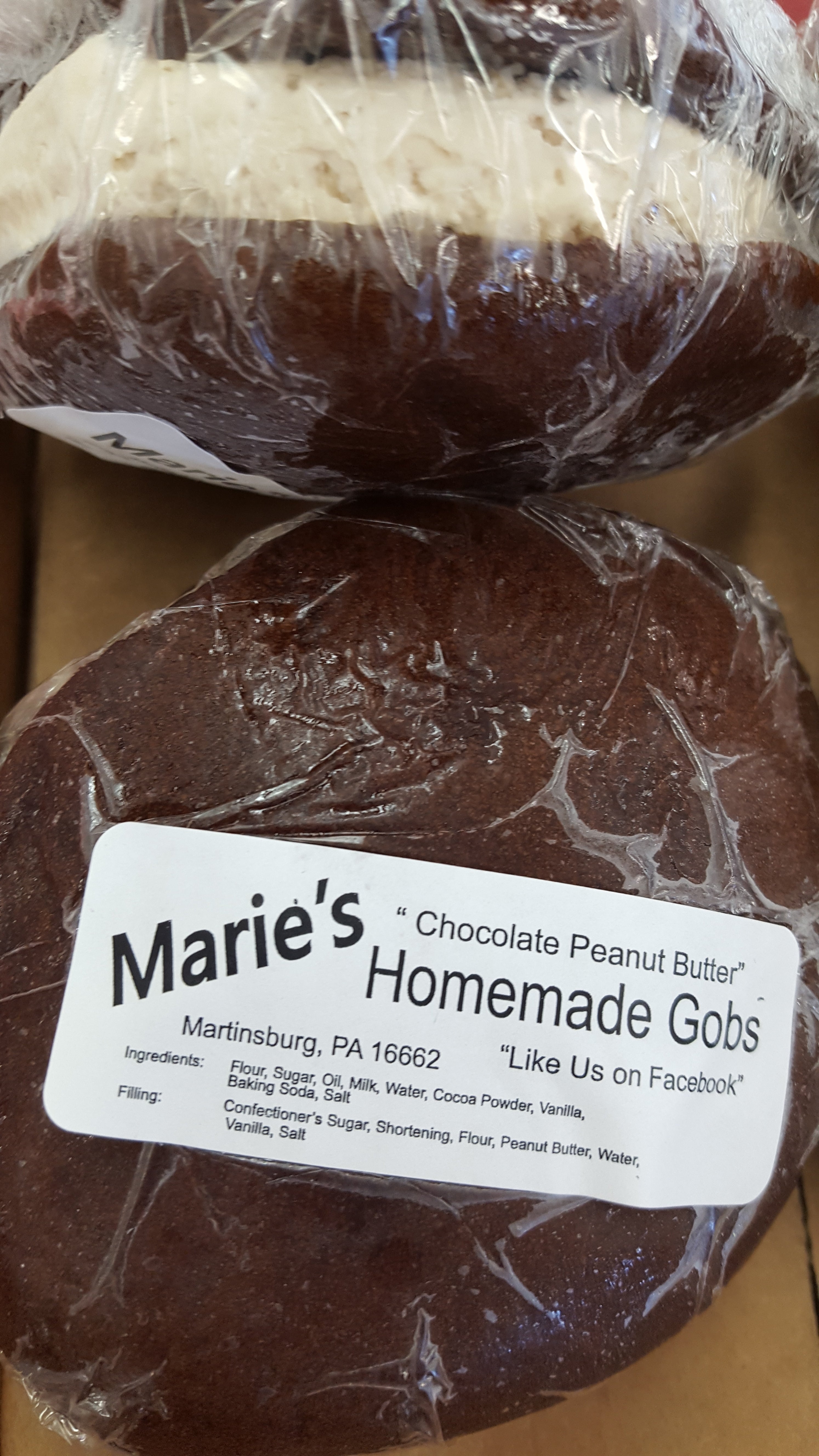 Marie's Homemade Gobs (Box of 6)