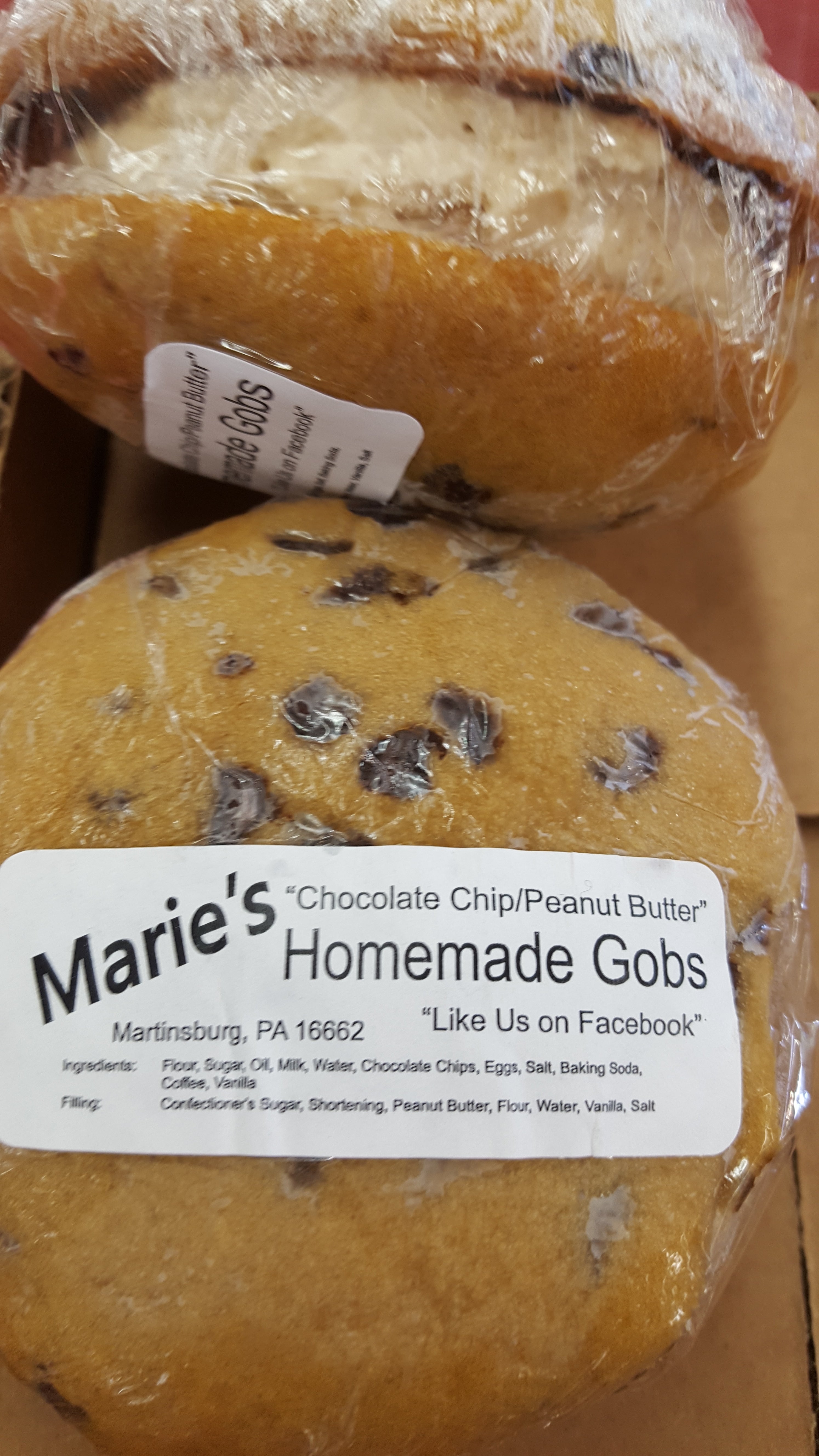 Marie's Homemade Gobs (Box of 6)