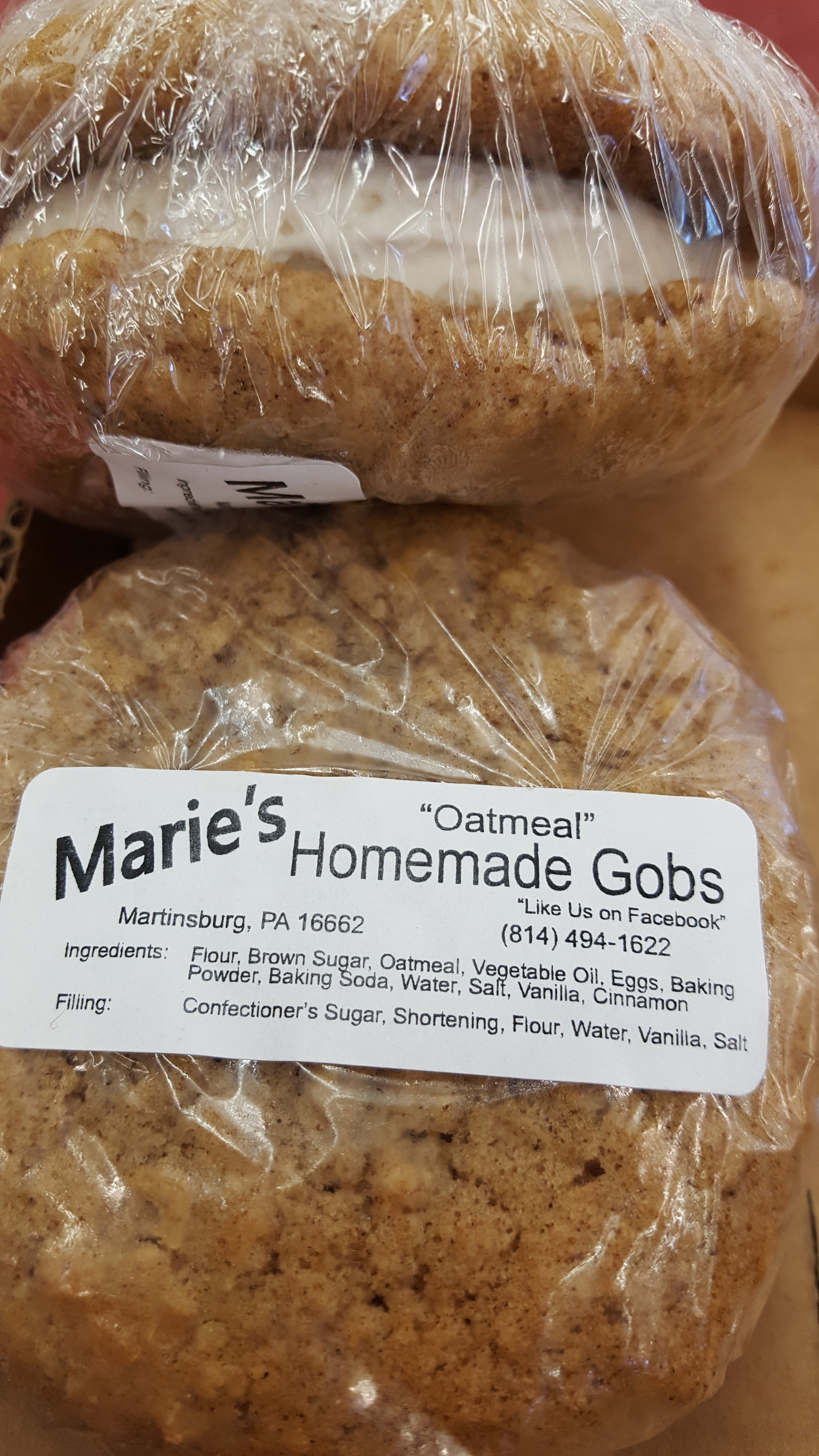 Marie's Homemade Gobs (Box of 6)