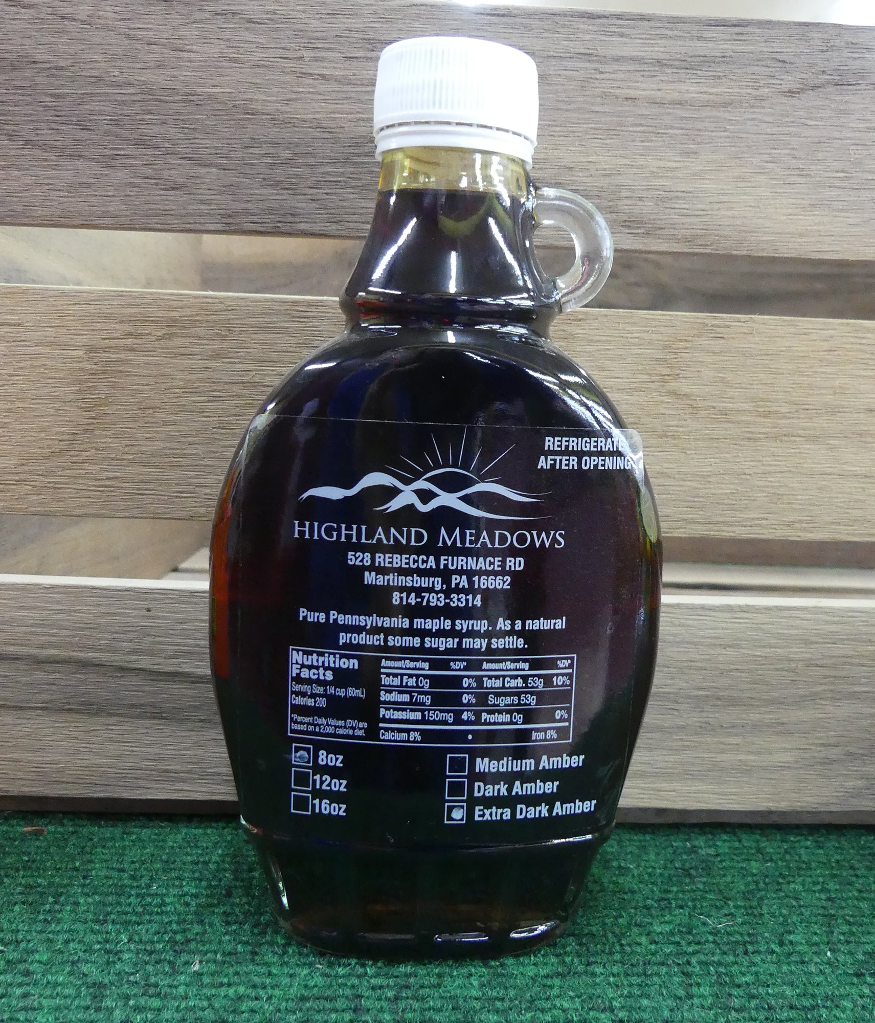 Highland Meadows Maple Syrup, Bourbon Barrel-Aged