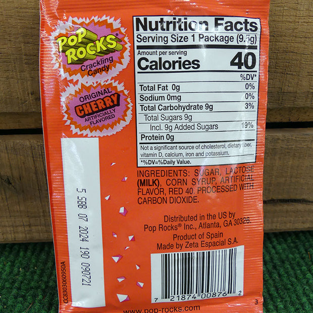 Pop Rocks Crackling Candy - Cherry