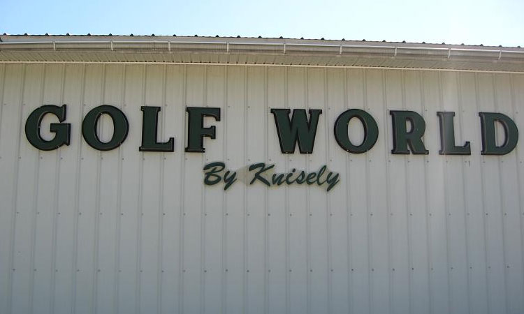 Golf World Lettering
